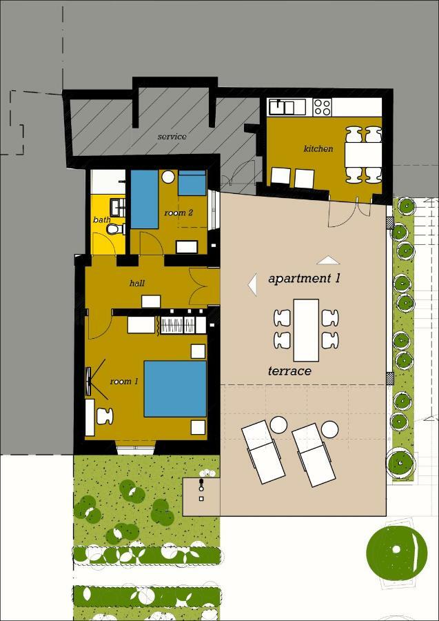 Casa Mare Brela Apartment Bagian luar foto