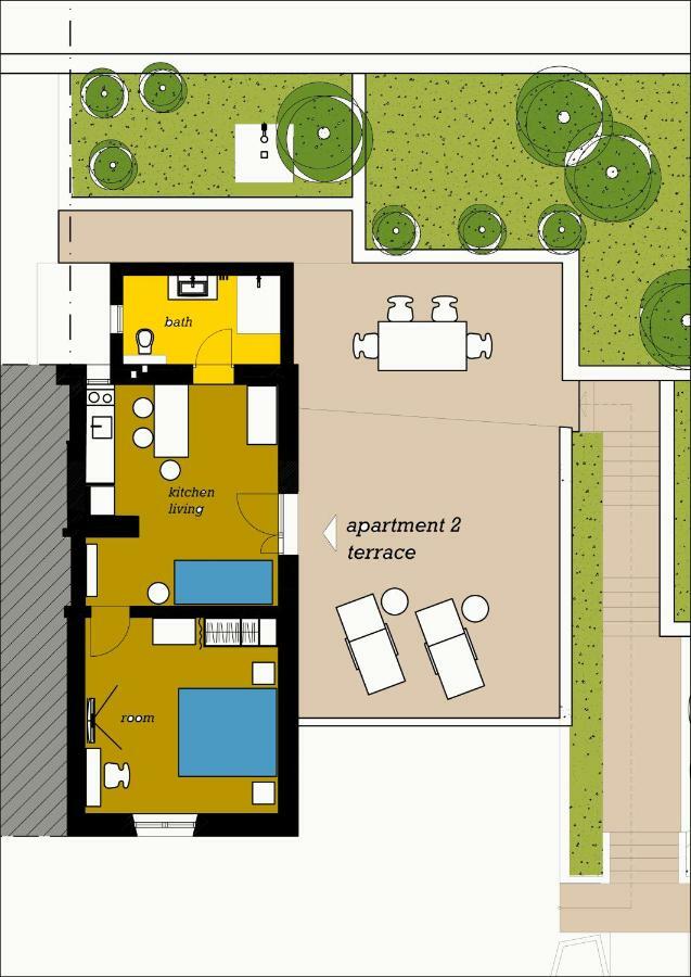 Casa Mare Brela Apartment Bagian luar foto